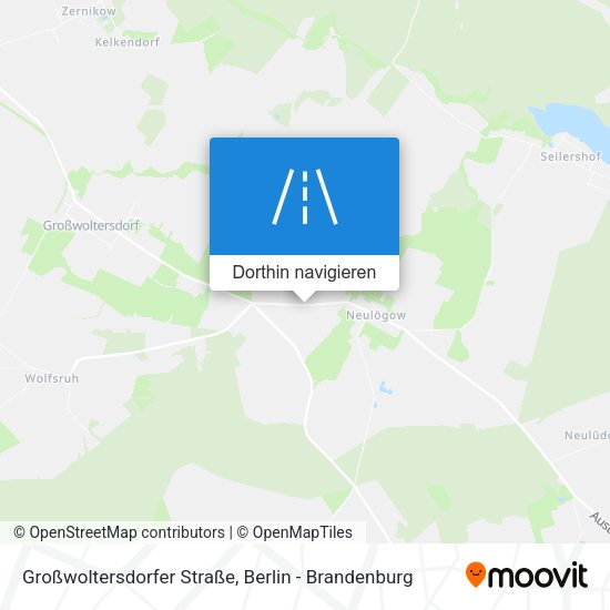 Großwoltersdorfer Straße Karte
