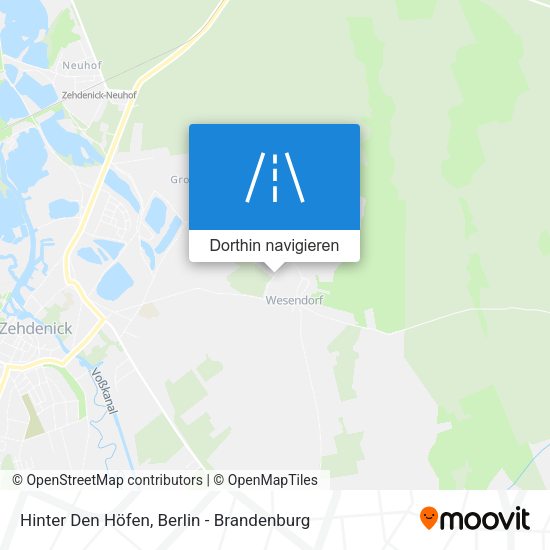Hinter Den Höfen Karte