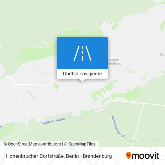 Hohenbrucher Dorfstraße Karte