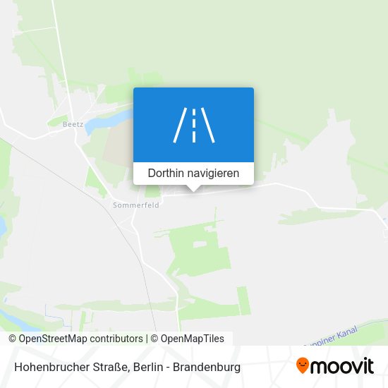 Hohenbrucher Straße Karte