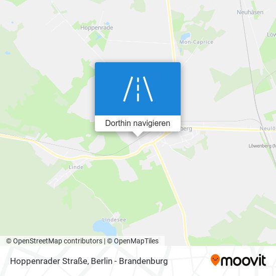 Hoppenrader Straße Karte