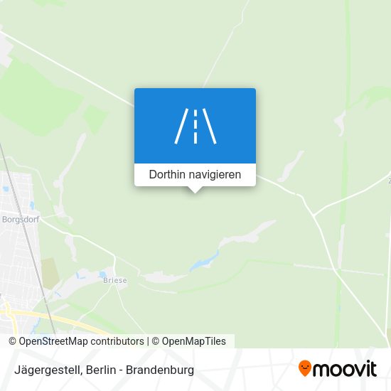 Jägergestell Karte