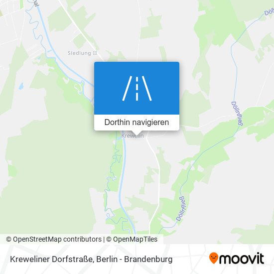 Kreweliner Dorfstraße Karte
