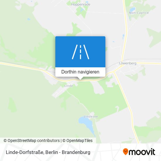 Linde-Dorfstraße Karte