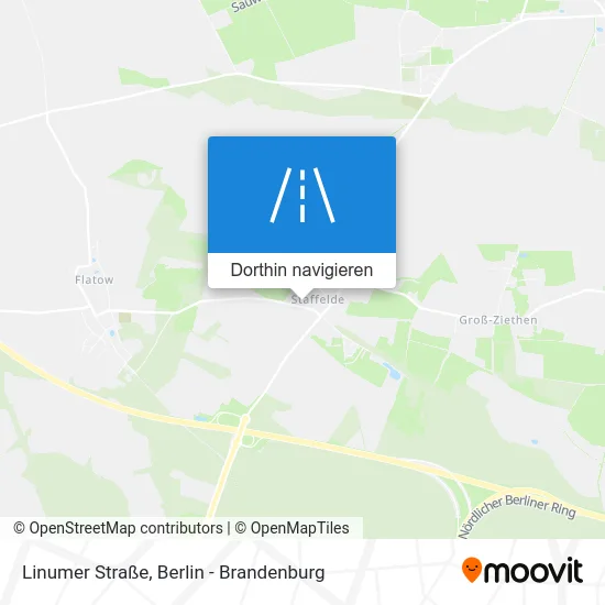 Linumer Straße Karte