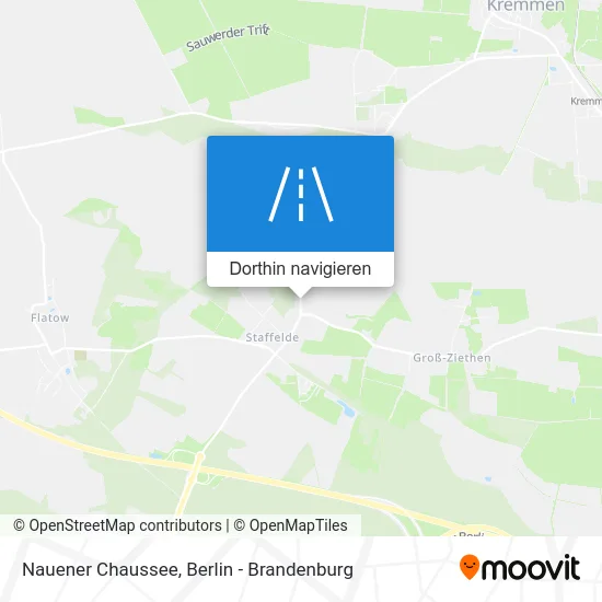 Nauener Chaussee Karte