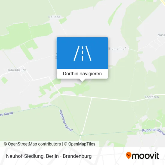 Neuhof-Siedlung Karte