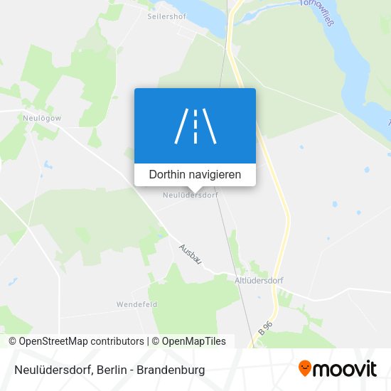 Neulüdersdorf Karte
