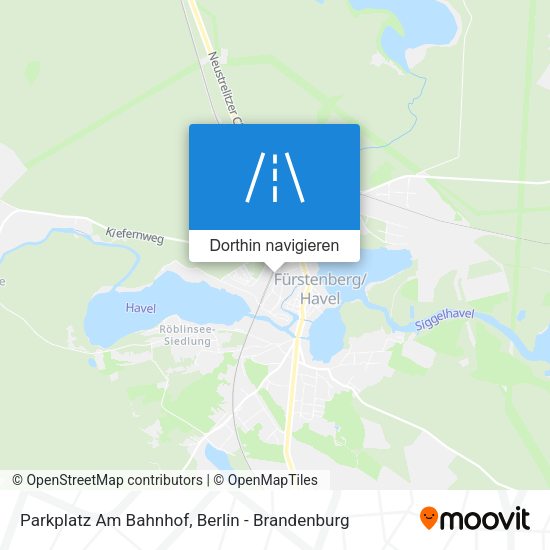 Parkplatz Am Bahnhof Karte