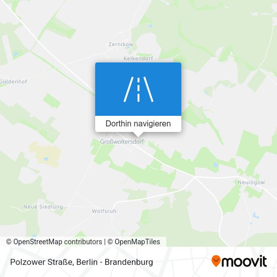 Polzower Straße Karte