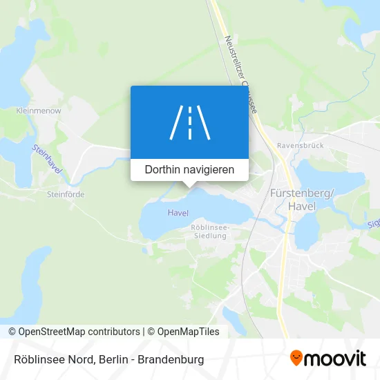 Röblinsee Nord Karte