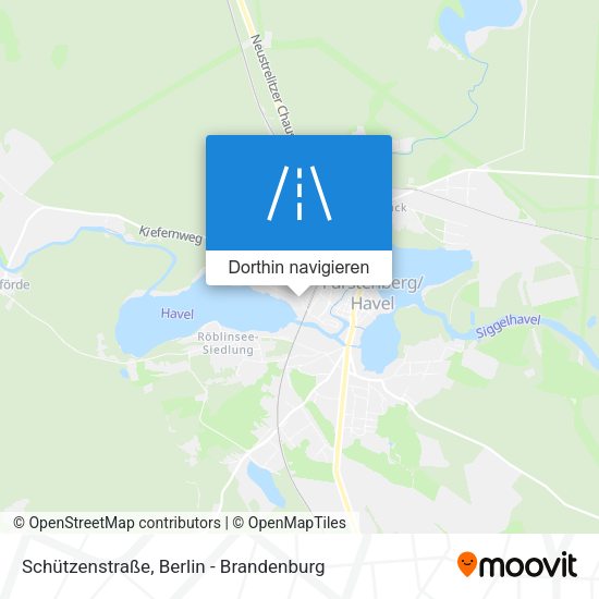 Schützenstraße Karte
