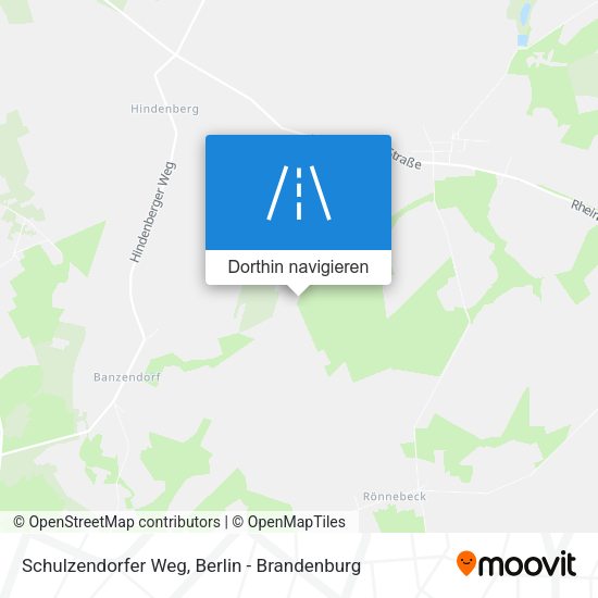 Schulzendorfer Weg Karte
