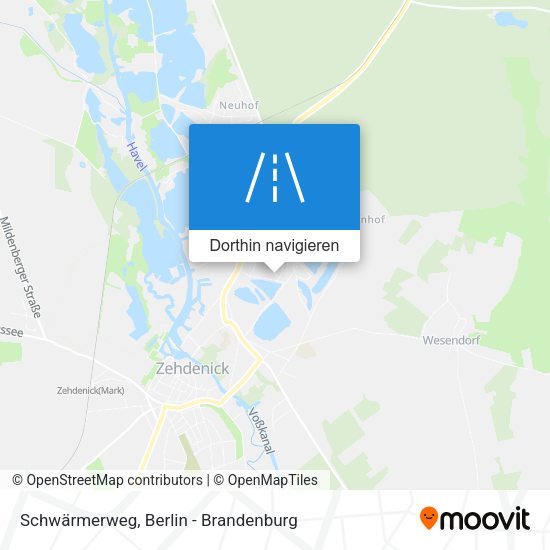 Schwärmerweg Karte