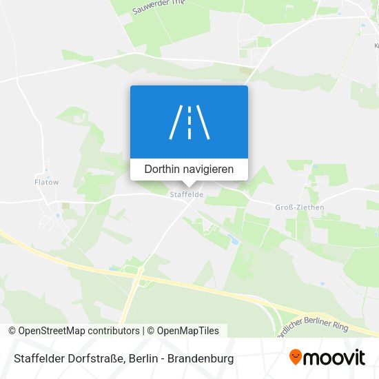 Staffelder Dorfstraße Karte