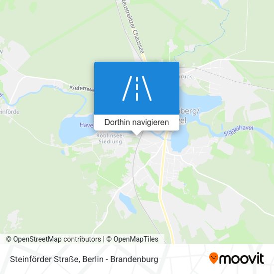 Steinförder Straße Karte