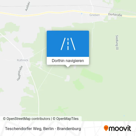 Teschendorfer Weg Karte