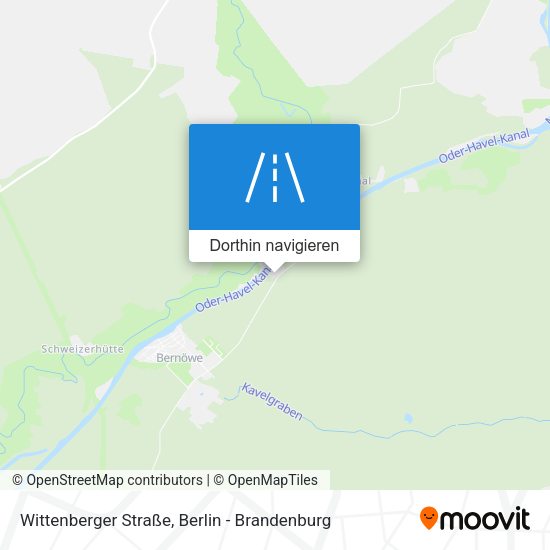 Wittenberger Straße Karte