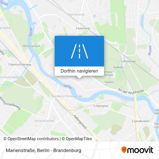 Marienstraße Karte