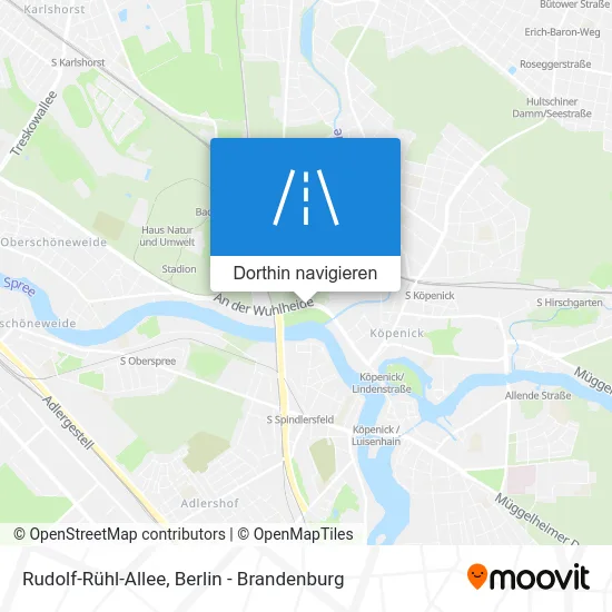 Rudolf-Rühl-Allee Karte