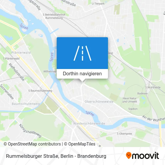 Rummelsburger Straße Karte