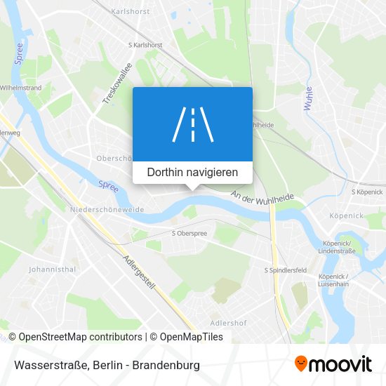 Wasserstraße Karte