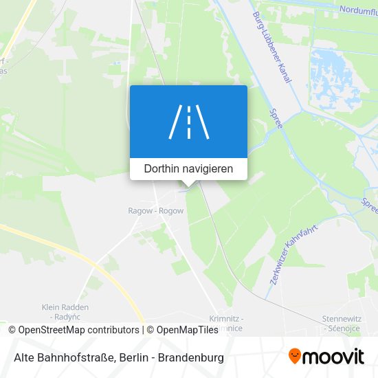 Alte Bahnhofstraße Karte