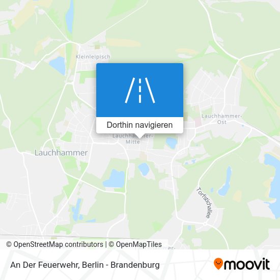 An Der Feuerwehr Karte