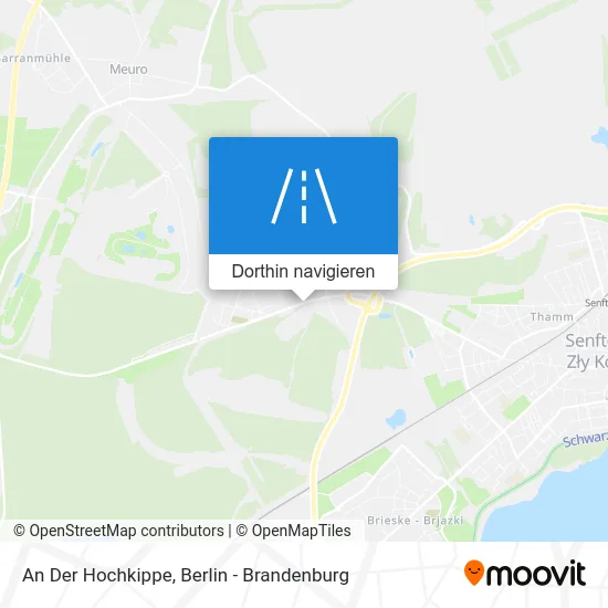 An Der Hochkippe Karte