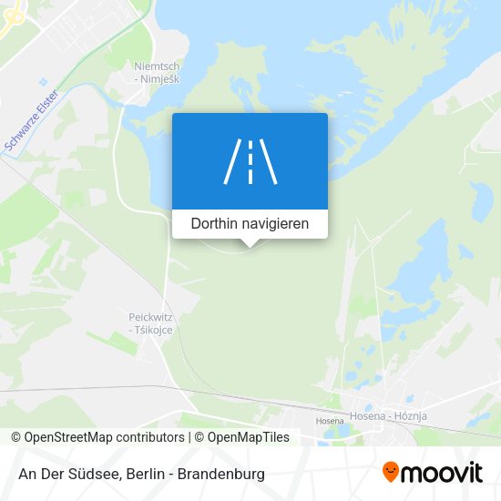 An Der Südsee Karte