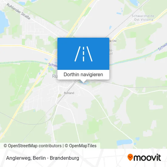 Anglerweg Karte