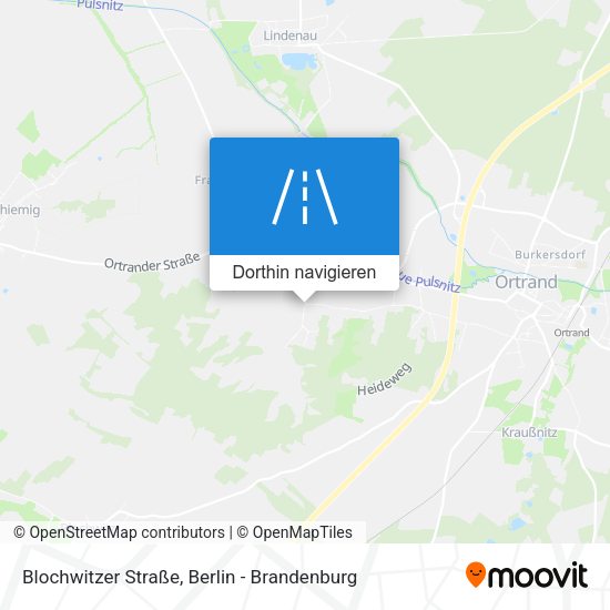 Blochwitzer Straße Karte