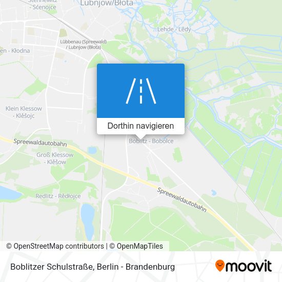 Boblitzer Schulstraße Karte