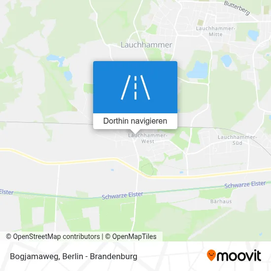 Bogjamaweg Karte