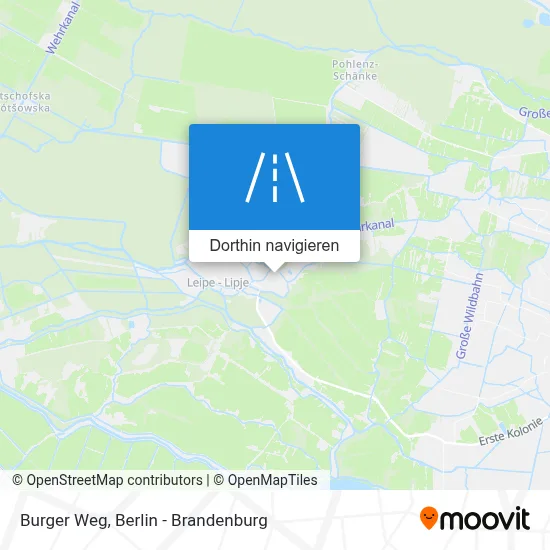 Burger Weg Karte