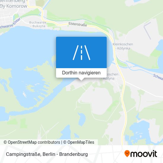 Campingstraße Karte
