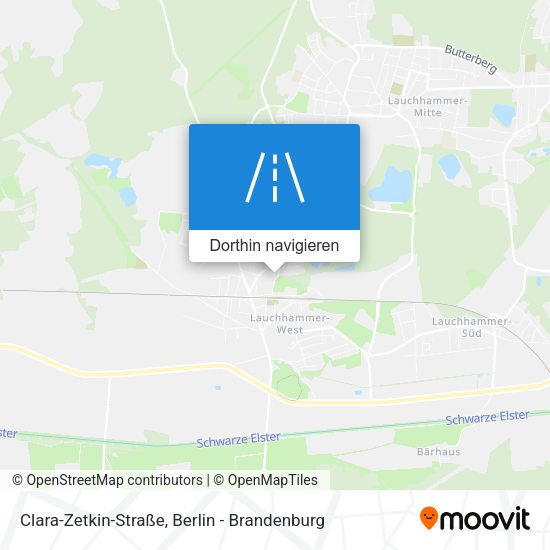 Clara-Zetkin-Straße Karte