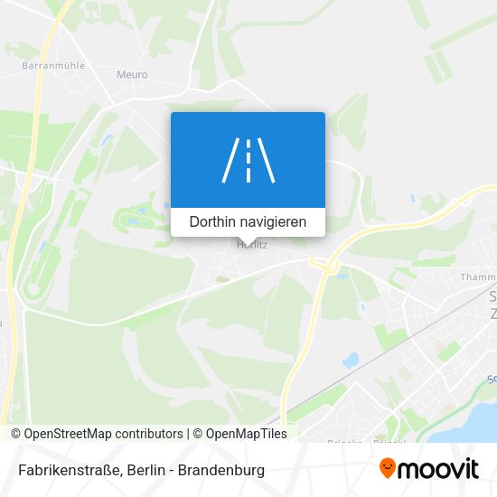 Fabrikenstraße Karte