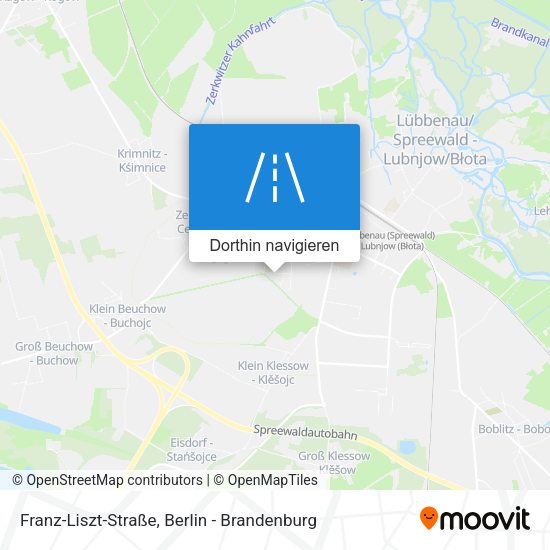 Franz-Liszt-Straße Karte