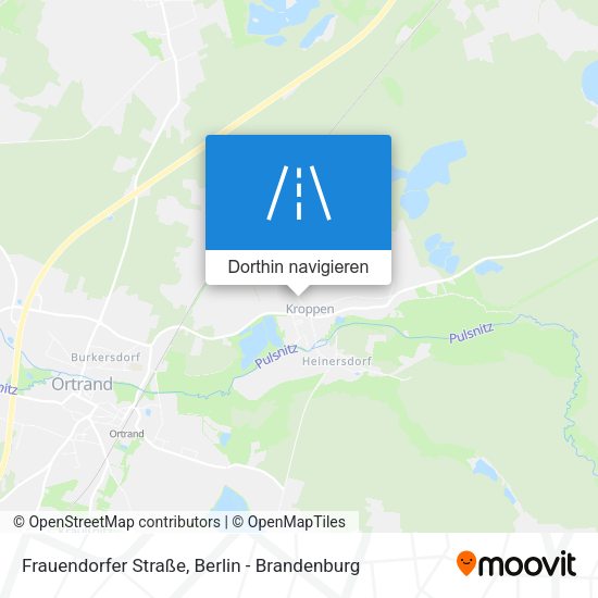 Frauendorfer Straße Karte