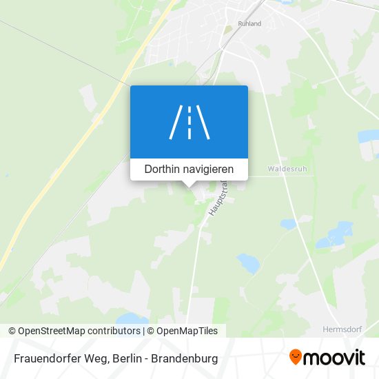 Frauendorfer Weg Karte