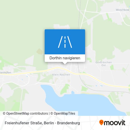 Freienhufener Straße Karte