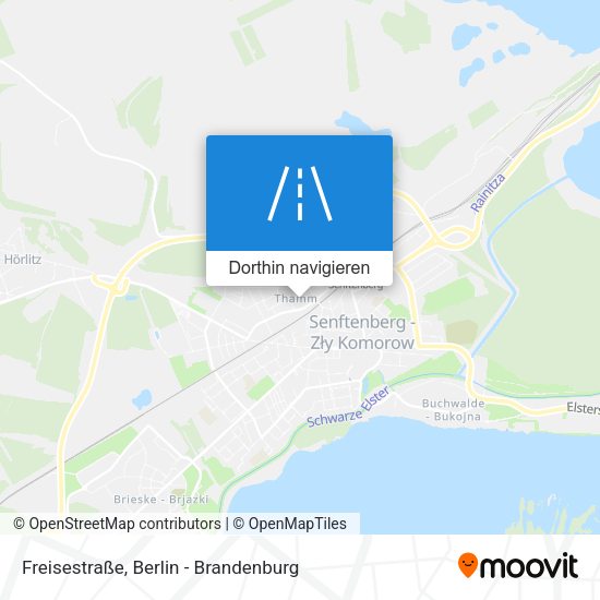 Freisestraße Karte