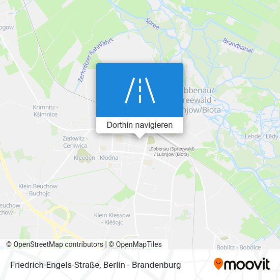Friedrich-Engels-Straße Karte