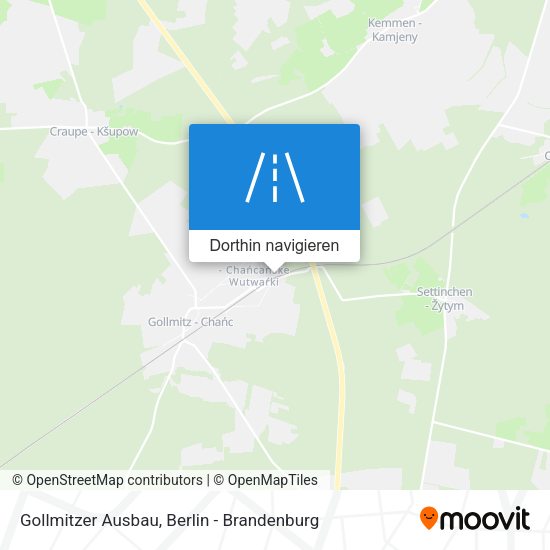 Gollmitzer Ausbau Karte