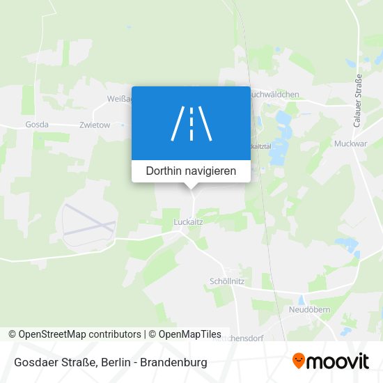 Gosdaer Straße Karte