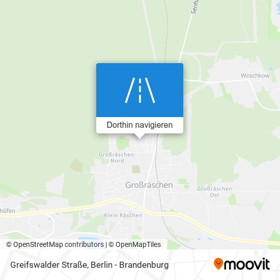 Greifswalder Straße Karte