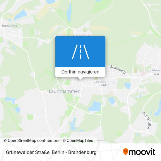 Grünewalder Straße Karte