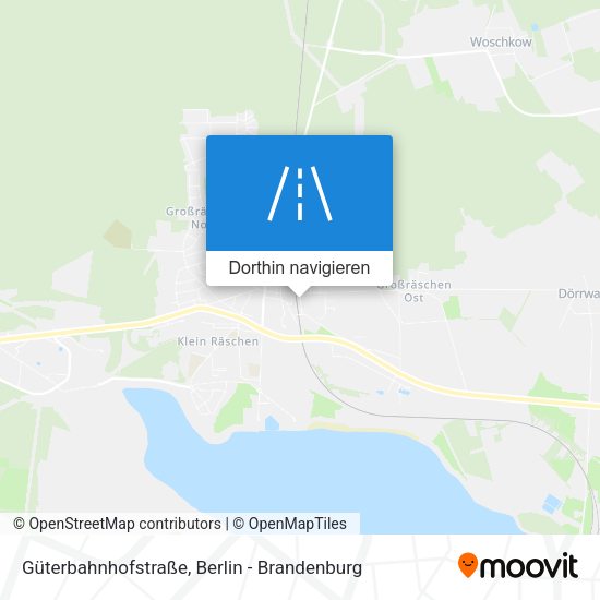 Güterbahnhofstraße Karte