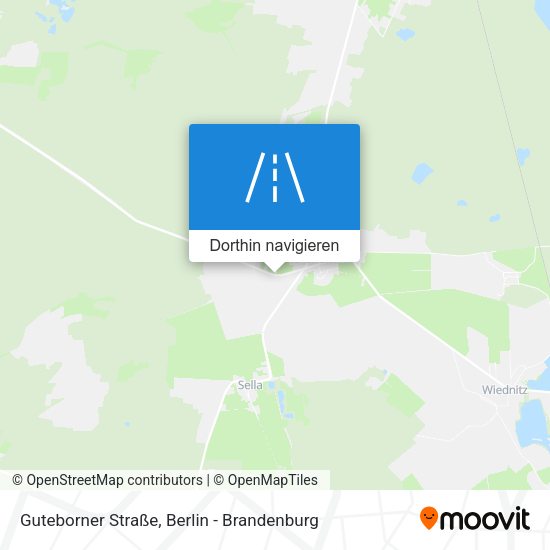 Guteborner Straße Karte